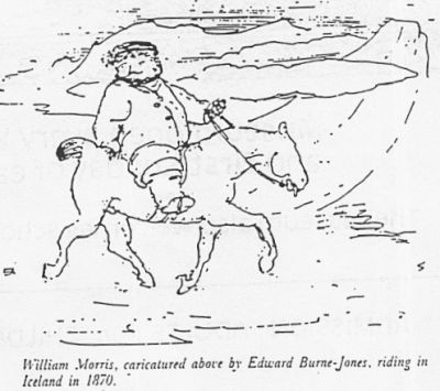 William Morris caricature