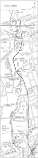 Fig.7 Route Map (A) Wandsworth to Earlsfield