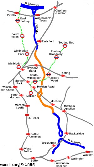 Plough Lane to Mill Green