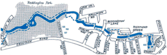 Carshalton to Waddon Ponds, Croydon