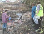 Time Team - Excavating alongside the Wheelhouse.