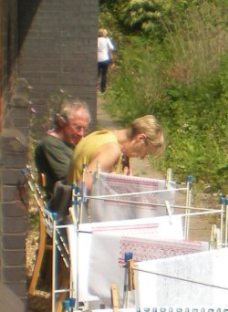 David Luff, giving his interview during Wandle Valley Festival